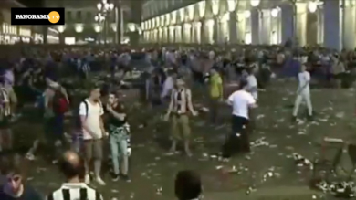 Piazza San Carlo: identificati i ragazzi con lo zaino