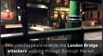 Londra: i terroristi entrano al Borough Market