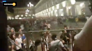 Juventus-Real Madrid: panico tra i tifosi in Piazza San Carlo