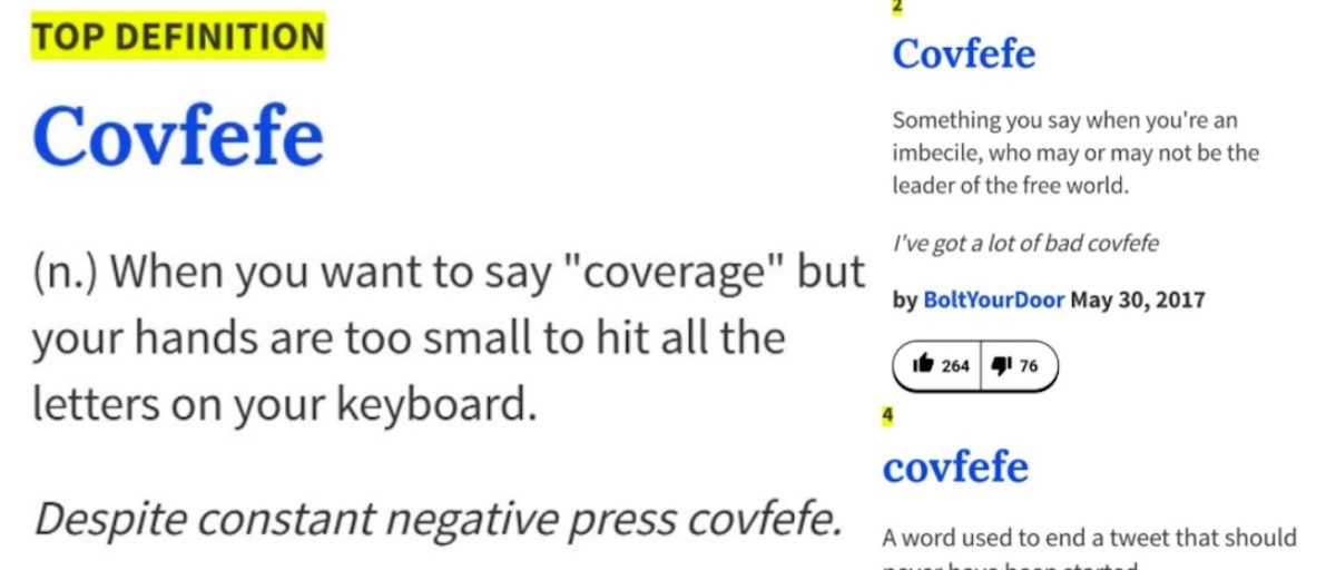 Galleria foto 'Cos’è #Covfefe e perché sta facendo impazzire il web' - foto 4
