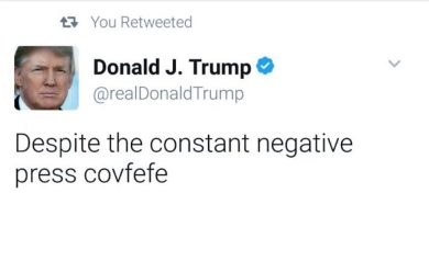 Cos’è #Covfefe e perché sta facendo impazzire il web