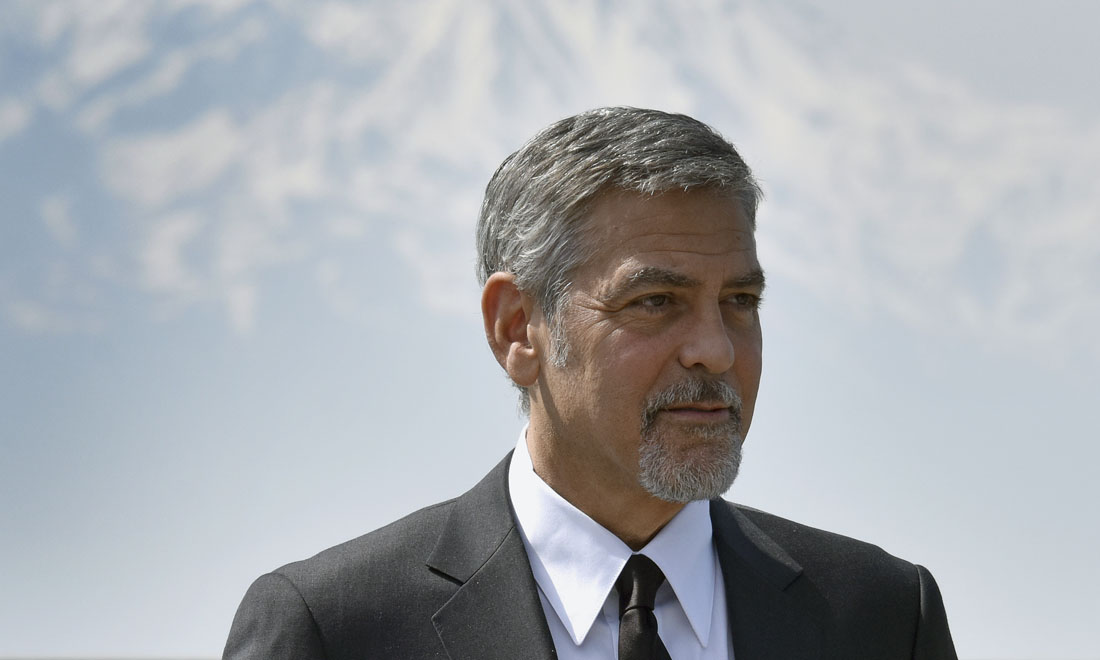 L’estetica vitruviana del volto di George Clooney