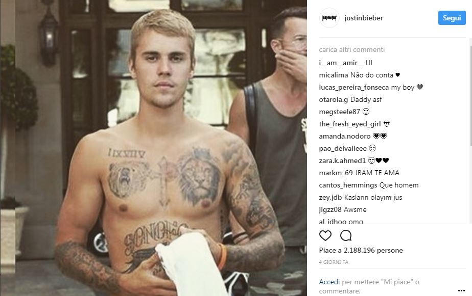 Svolta spirituale in vista per Justin Bieber? Svolta spirituale in vista per Justin Bieber?