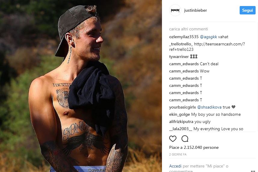 Svolta spirituale in vista per Justin Bieber? Svolta spirituale in vista per Justin Bieber?