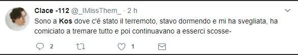 Terremoto tra Grecia e Turchia: i racconti social degli italiani in vacanza Terremoto tra Grecia e Turchia: i racconti social degli italiani in vacanza