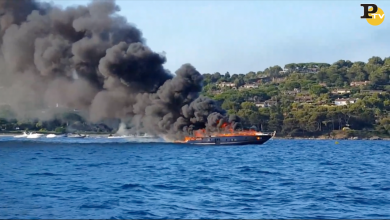 Saint Tropez: incendio distrugge yacht milionario