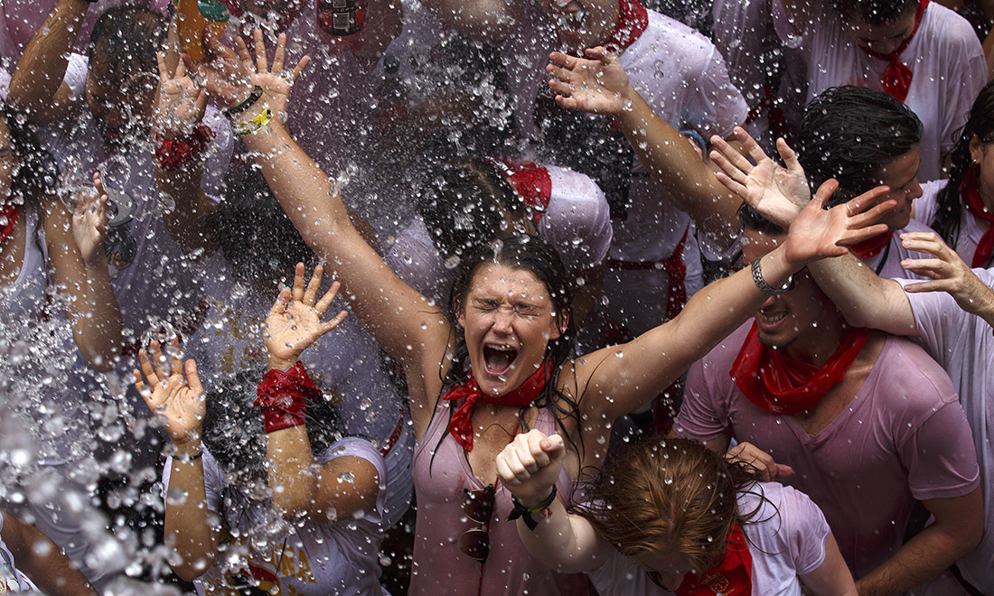 San Firmino, le foto più belle della festa di Pamplona