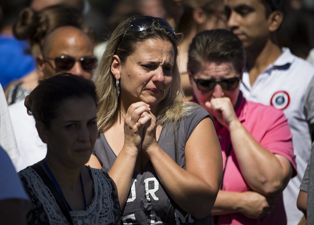 Attentato di Nizza, un anno dopo: le foto della polemica