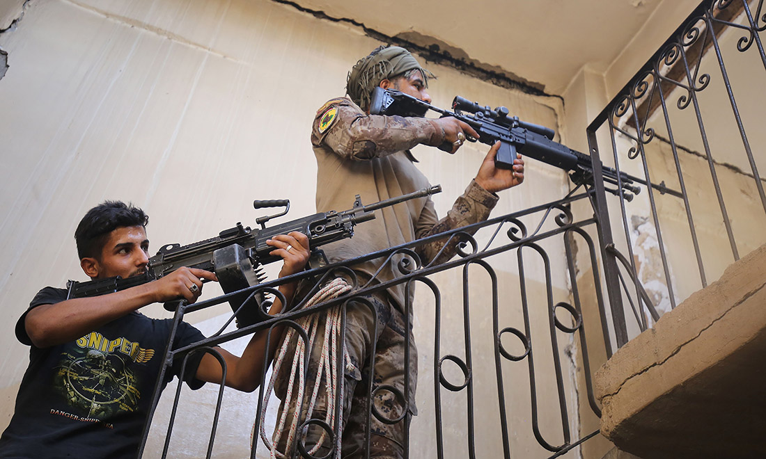 Iraq, la lunga battaglia per strappare Mosul all’Isis – Foto Iraq, la lunga battaglia per strappare Mosul all’Isis – Foto