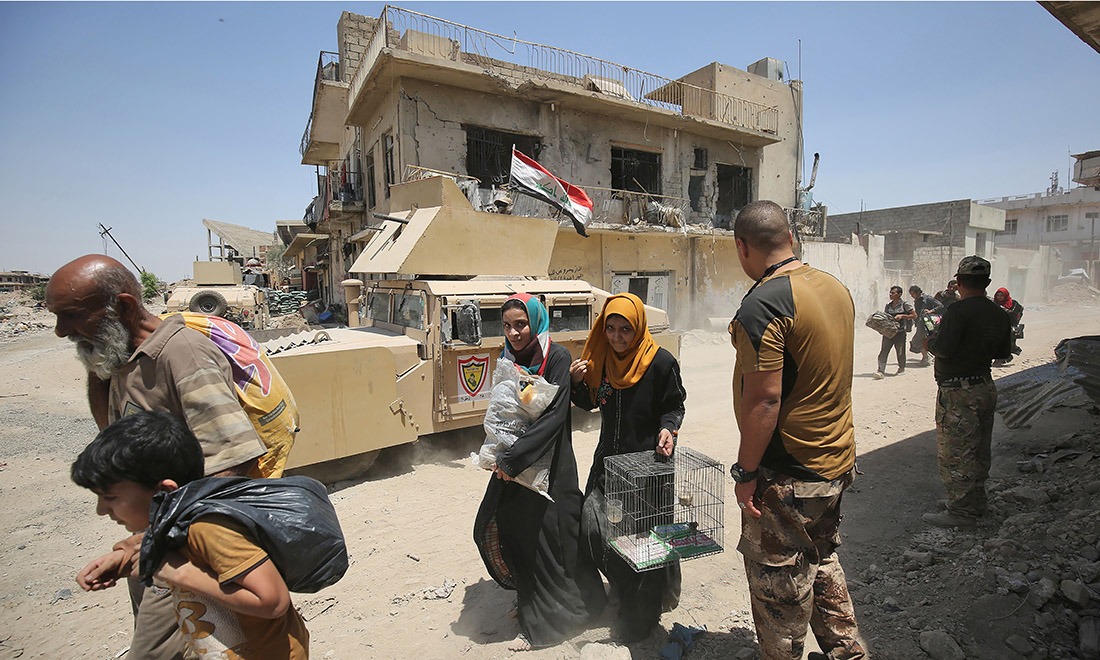 Iraq, la lunga battaglia per strappare Mosul all’Isis – Foto Iraq, la lunga battaglia per strappare Mosul all’Isis – Foto