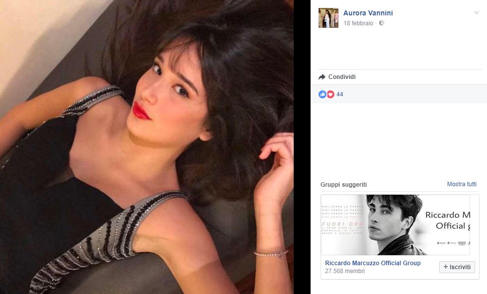 La favola fashion di Aurora Vannini