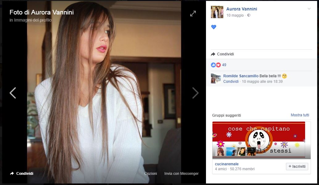 La favola fashion di Aurora Vannini