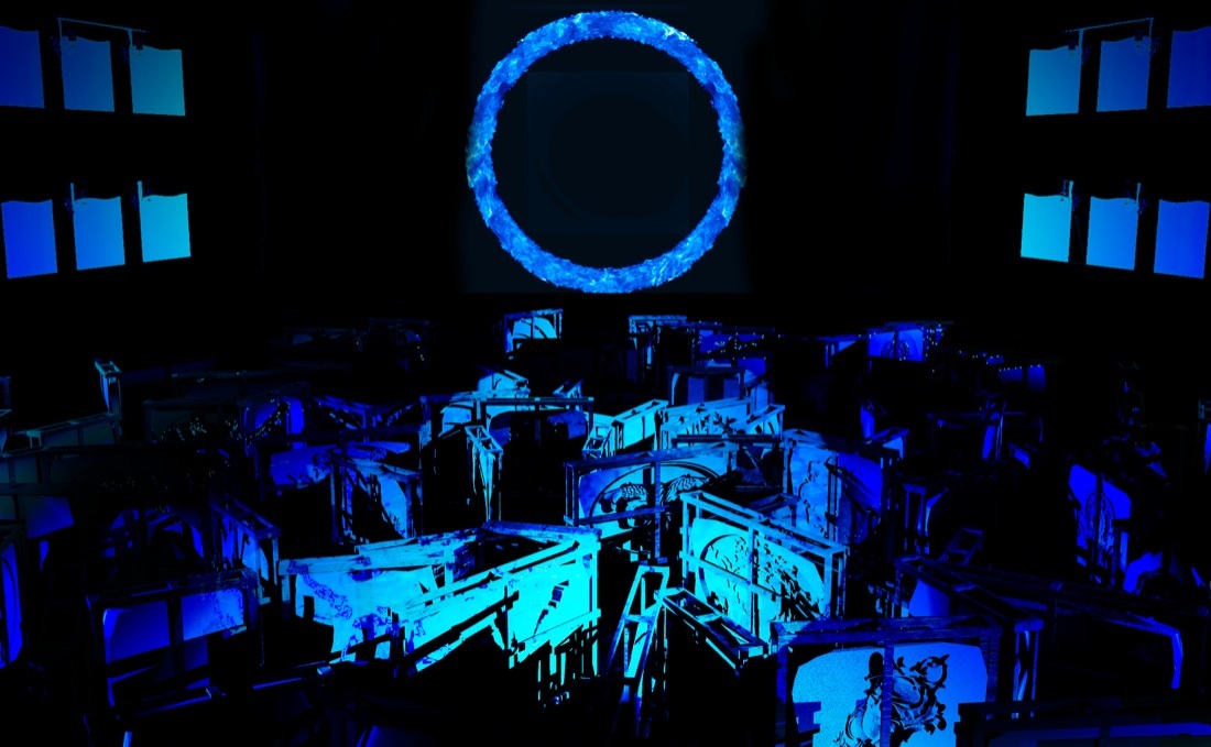 La videoarte di Fabrizio Plessi a La Fenice di Venezia