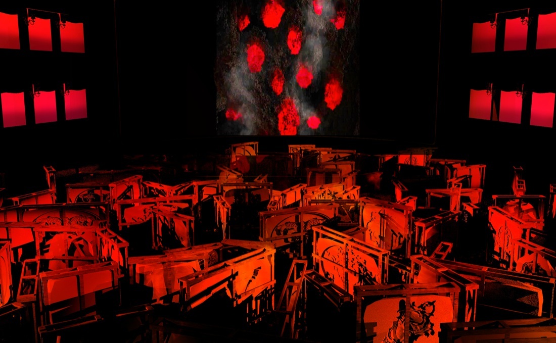 La videoarte di Fabrizio Plessi a La Fenice di Venezia