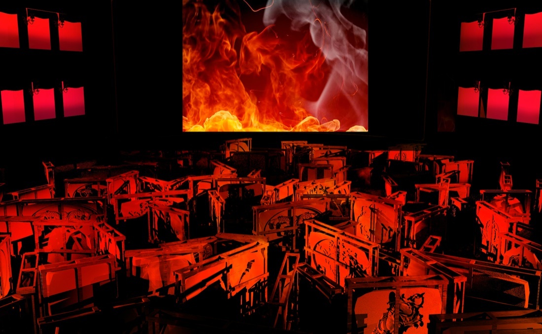 La videoarte di Fabrizio Plessi a La Fenice di Venezia