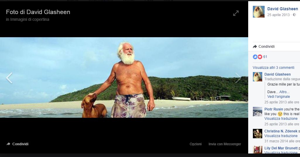 Il Robinson Crusoe d’Australia non molla: “Non lascerò mai la mia isola” Il Robinson Crusoe d’Australia non molla: “Non lascerò mai la mia isola”