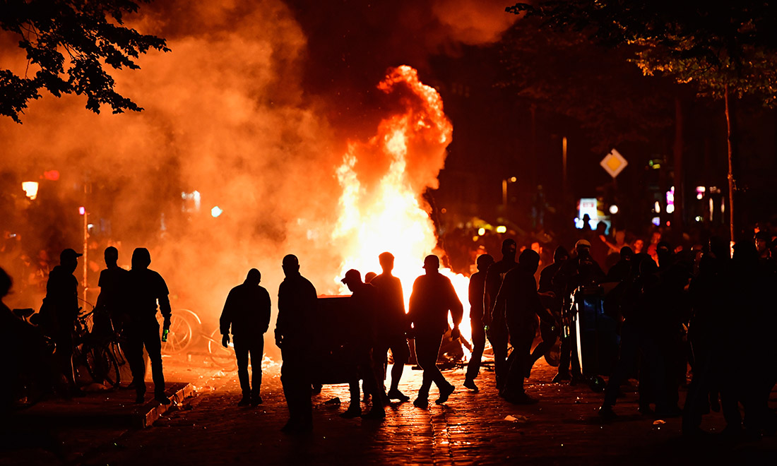 G20 di Amburgo: proteste e scontri – Foto