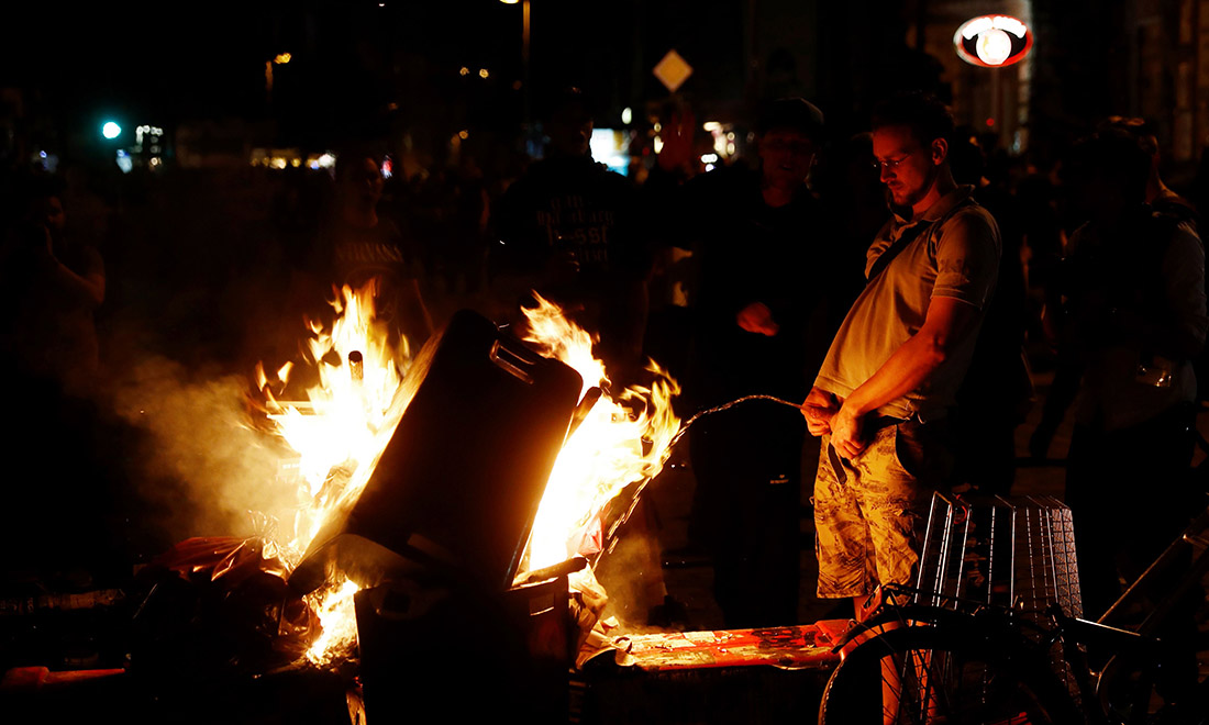 G20 di Amburgo: proteste e scontri – Foto