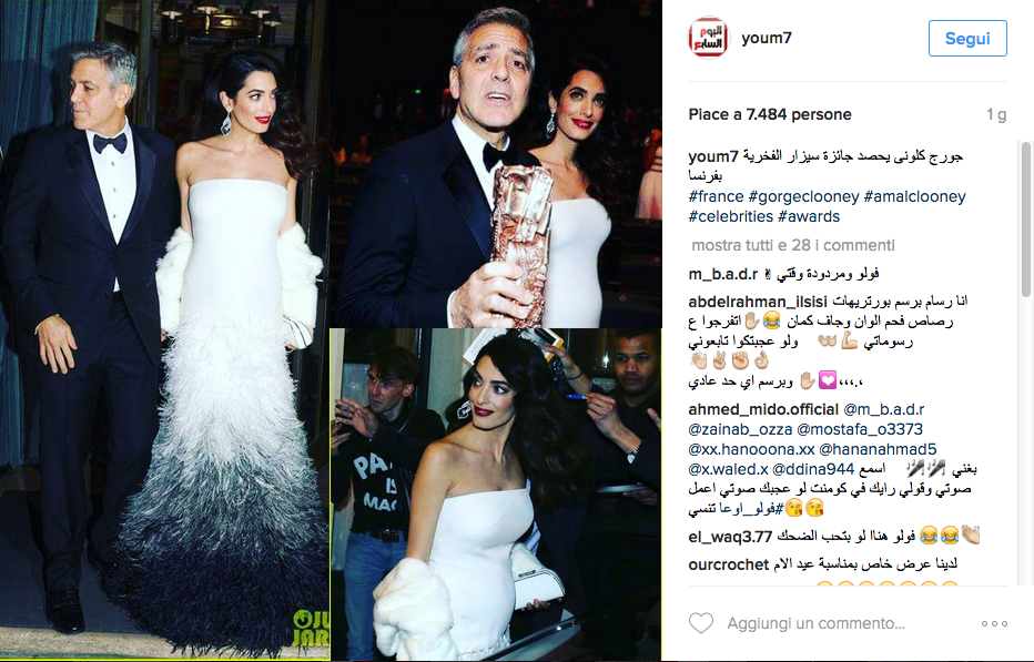 La prima volta in Italia dei gemelli Clooney La prima volta in Italia dei gemelli Clooney