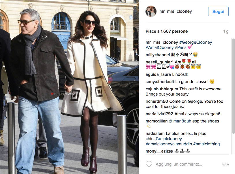 La prima volta in Italia dei gemelli Clooney La prima volta in Italia dei gemelli Clooney