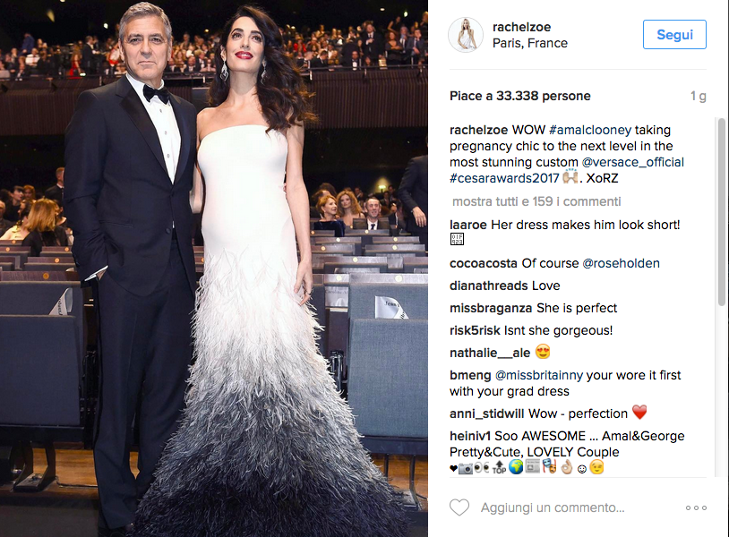 La prima volta in Italia dei gemelli Clooney La prima volta in Italia dei gemelli Clooney