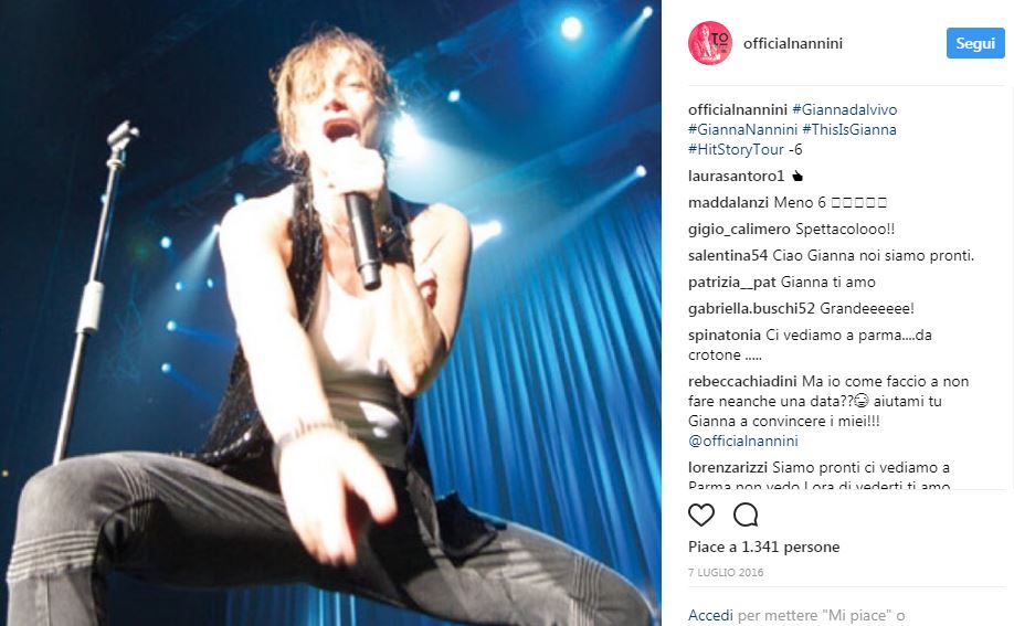 Ecco perché Gianna Nannini ha lasciato l’Italia