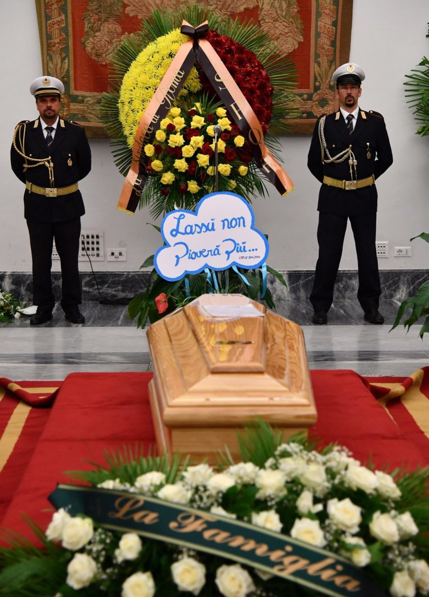 Paolo Villaggio: camera ardente e funerali – FOTO