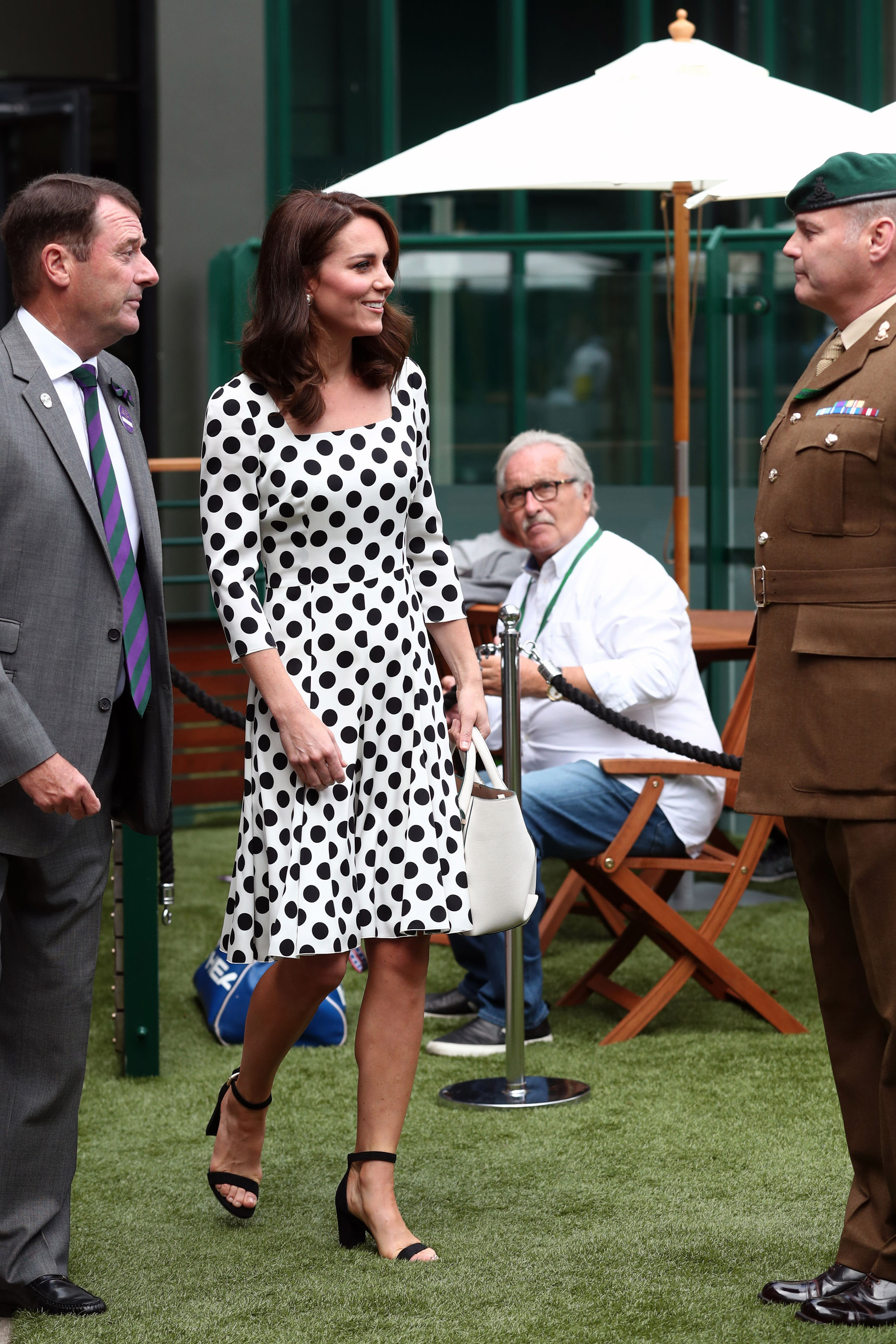 Kate Middleton a Wimbledon sceglie il made in Italy Kate Middleton a Wimbledon sceglie il made in Italy