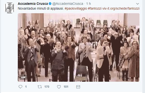 Paolo Villaggio, l’addio social di amici e colleghi Paolo Villaggio, l’addio social di amici e colleghi