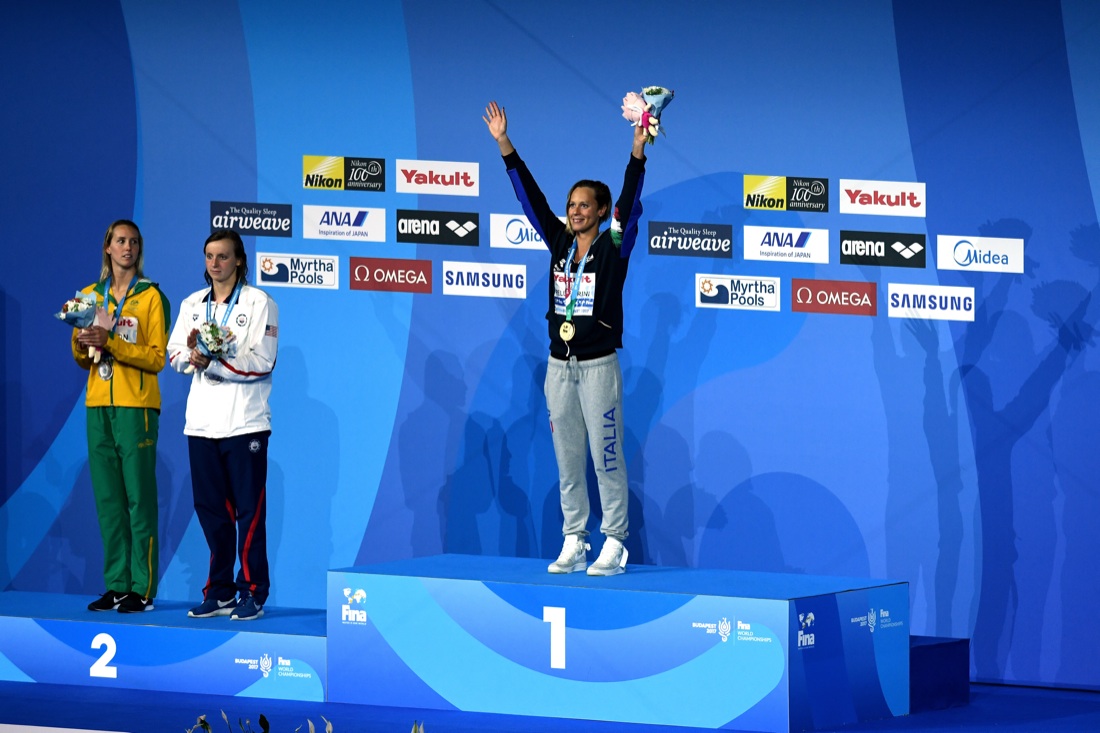 Le foto più belle dei mondiali di nuoto di Budapest Le foto più belle dei mondiali di nuoto di Budapest