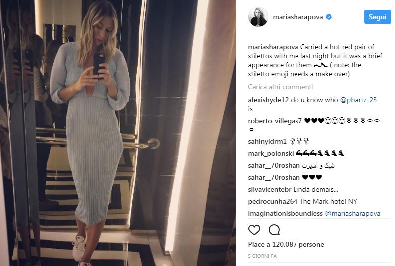 Maria Sharapova, un “brand” in movimento Maria Sharapova, un “brand” in movimento