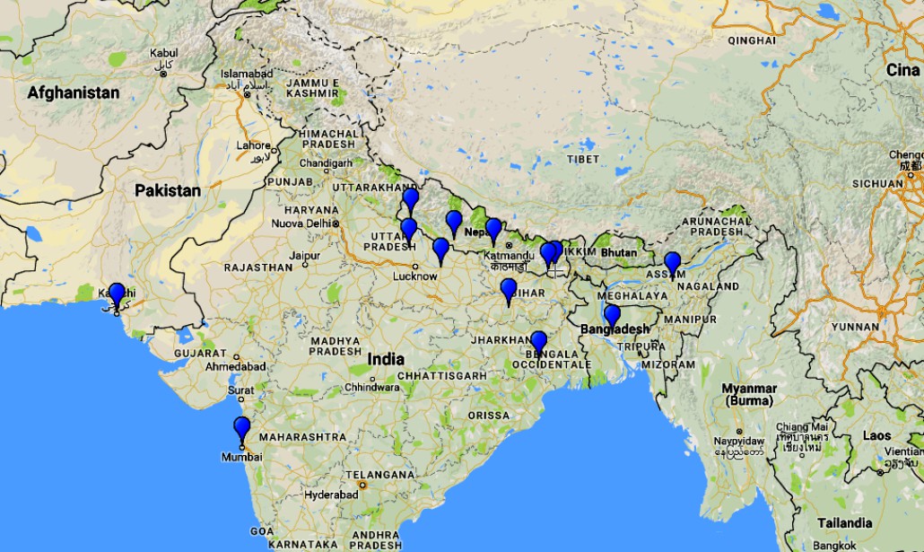 Le inondazioni in India e in tutta l’Asia meridionale – Foto