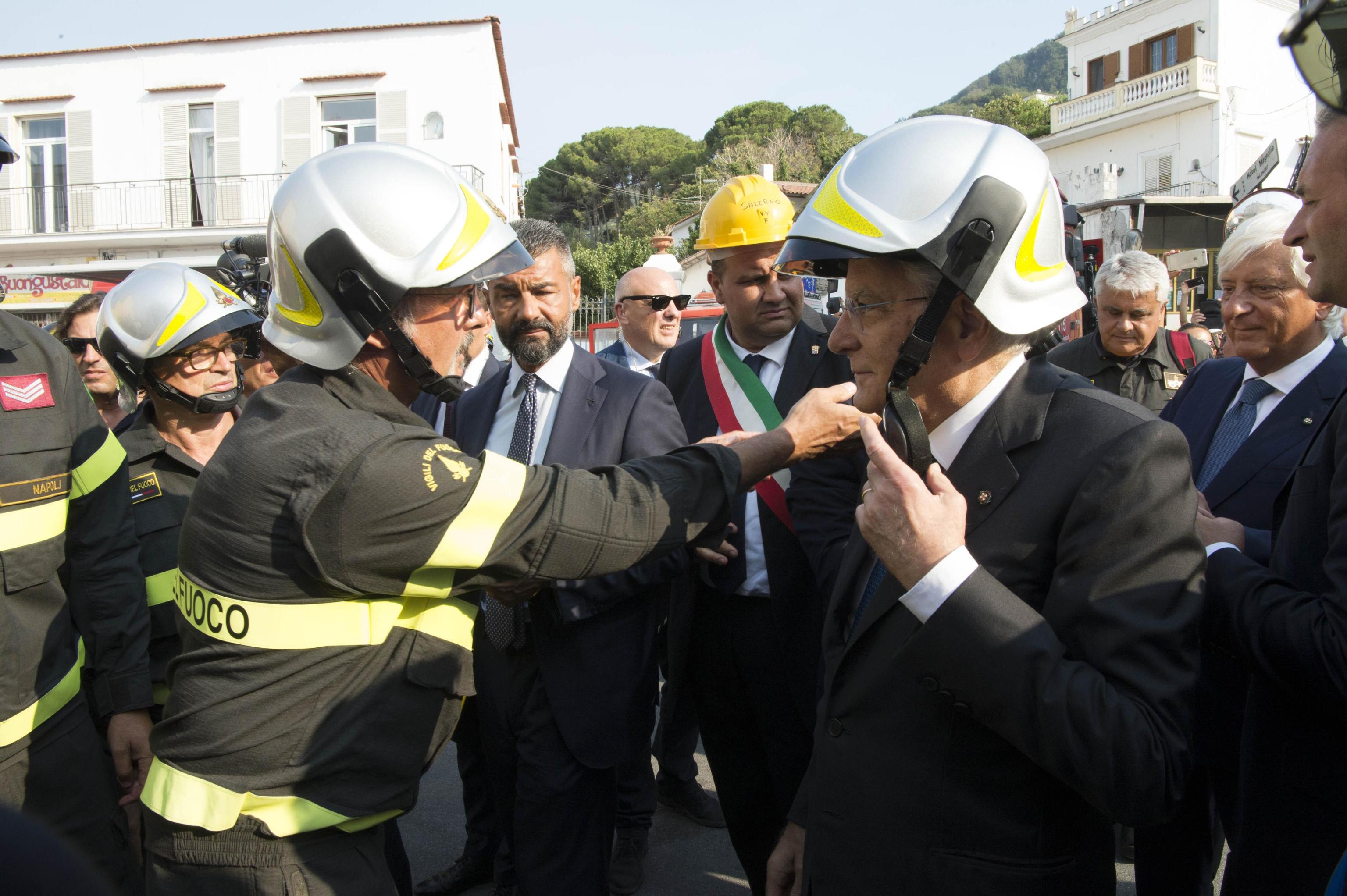 La visita di Mattarella a Ischia – FOTO