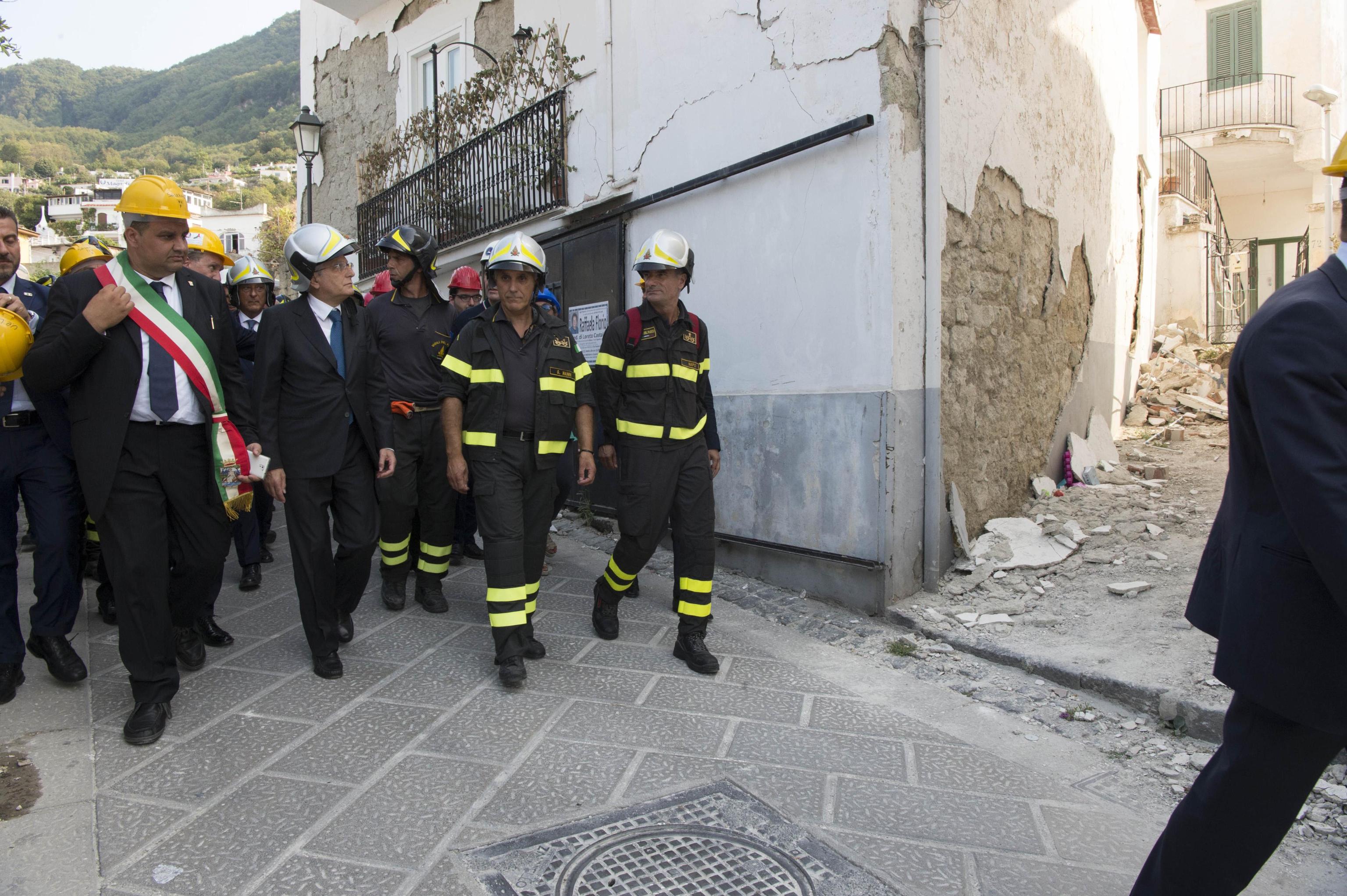 La visita di Mattarella a Ischia – FOTO