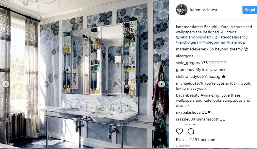 La nuova vita di Kate Moss