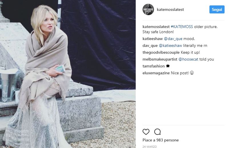 La nuova vita di Kate Moss