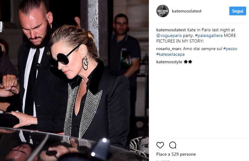 La nuova vita di Kate Moss