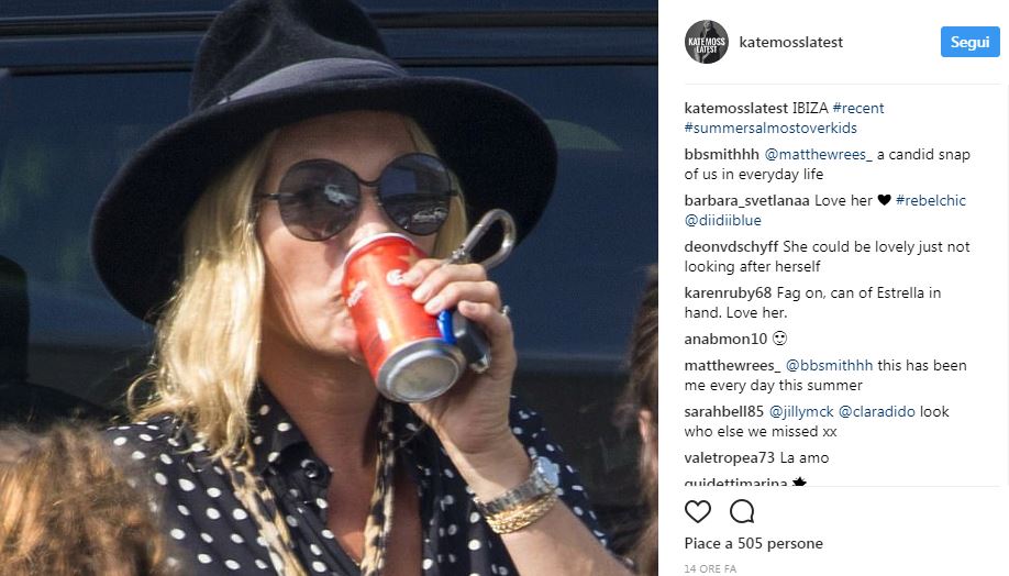 La nuova vita di Kate Moss