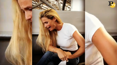 Michelle Hunziker piange per la “bufala” su Striscia la Notizia