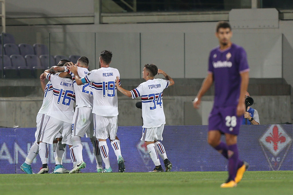 Fiorentina-Sampdoria 1-2: la partita in 10 foto