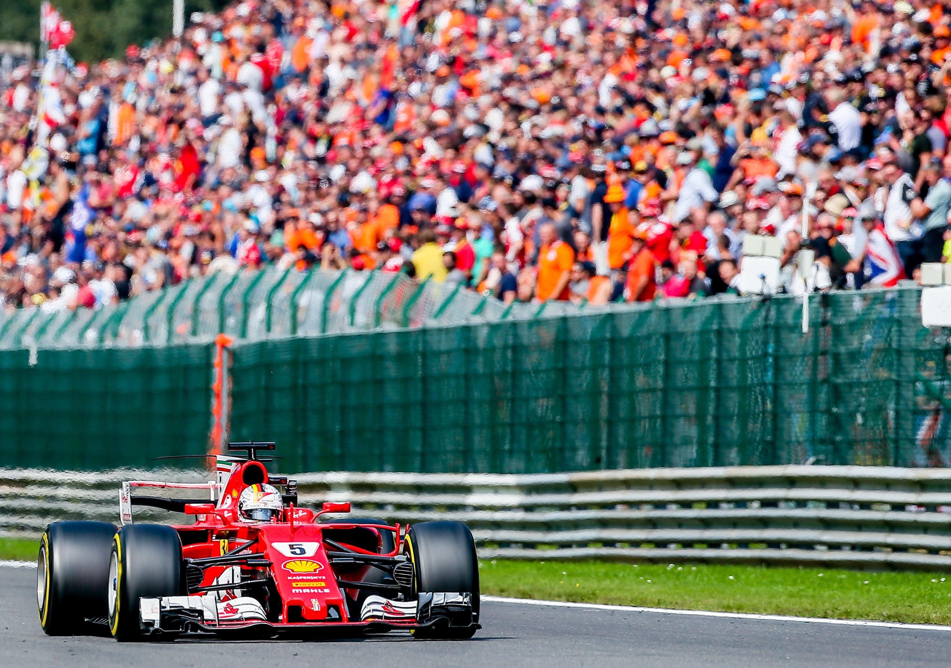 Ferrari, podio a Spa da festeggiare. Vettel resta leader mondiale