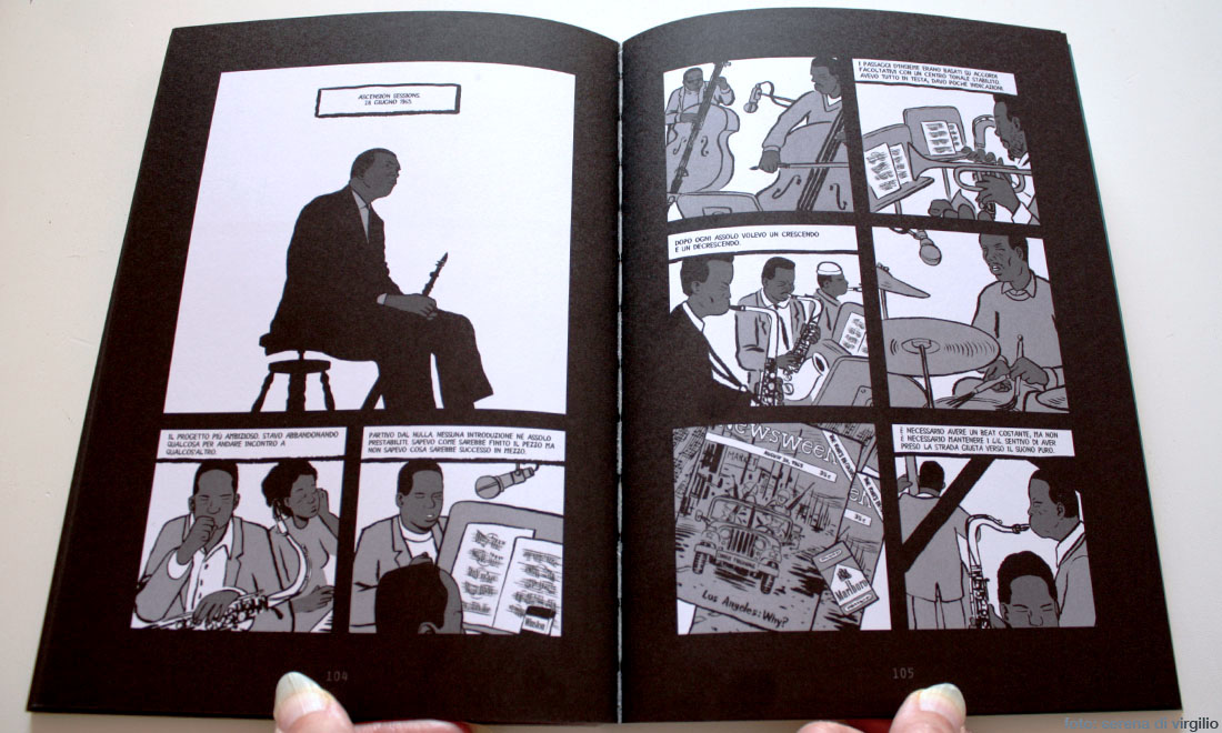 ‘Coltrane’ e ’Blues for Lady Day’: il jazz a fumetti