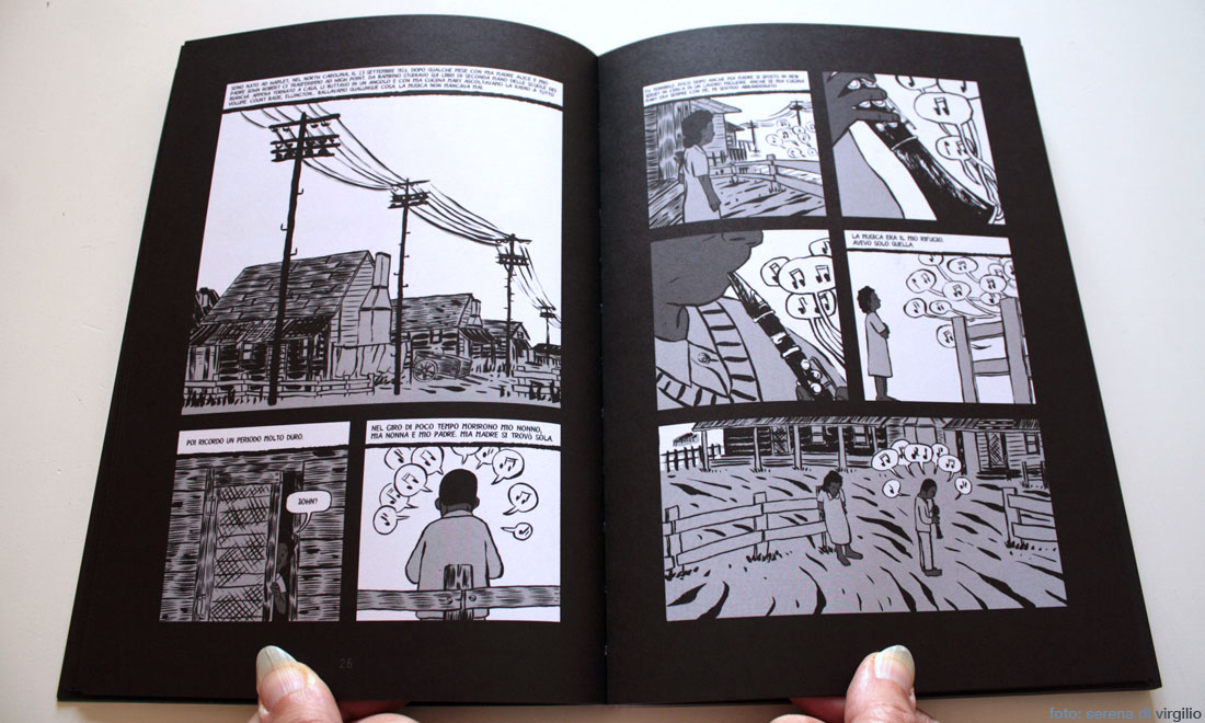 ‘Coltrane’ e ’Blues for Lady Day’: il jazz a fumetti