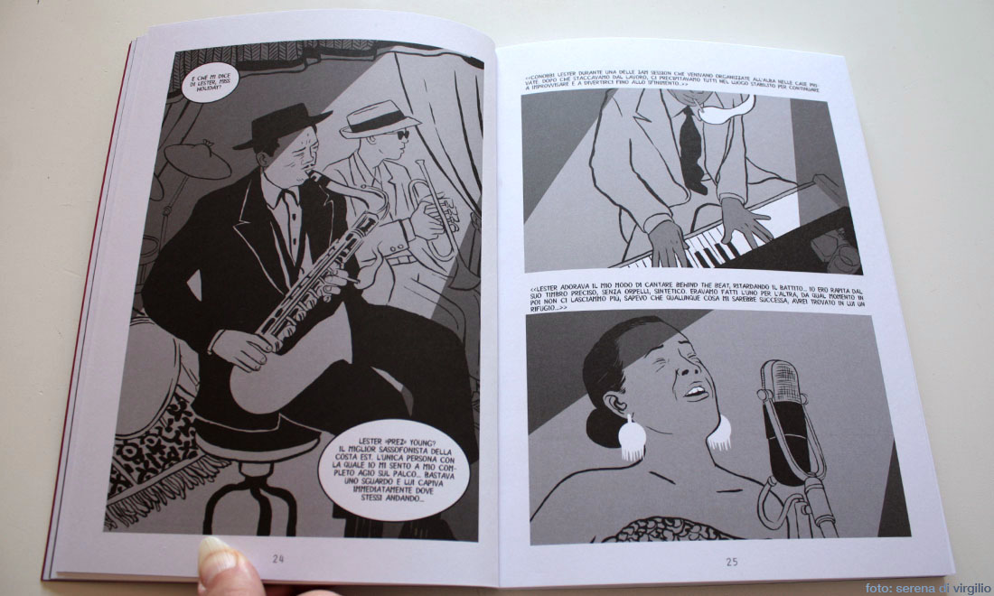 ‘Coltrane’ e ’Blues for Lady Day’: il jazz a fumetti