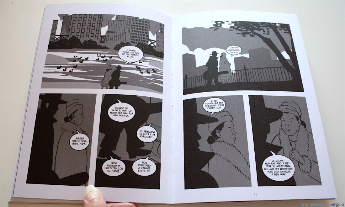 ‘Coltrane’ e ’Blues for Lady Day’: il jazz a fumetti