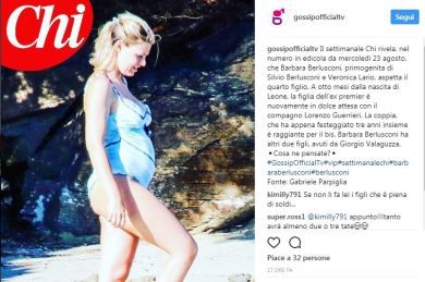 Barbara Berlusconi incinta e le altre super-mamme vip