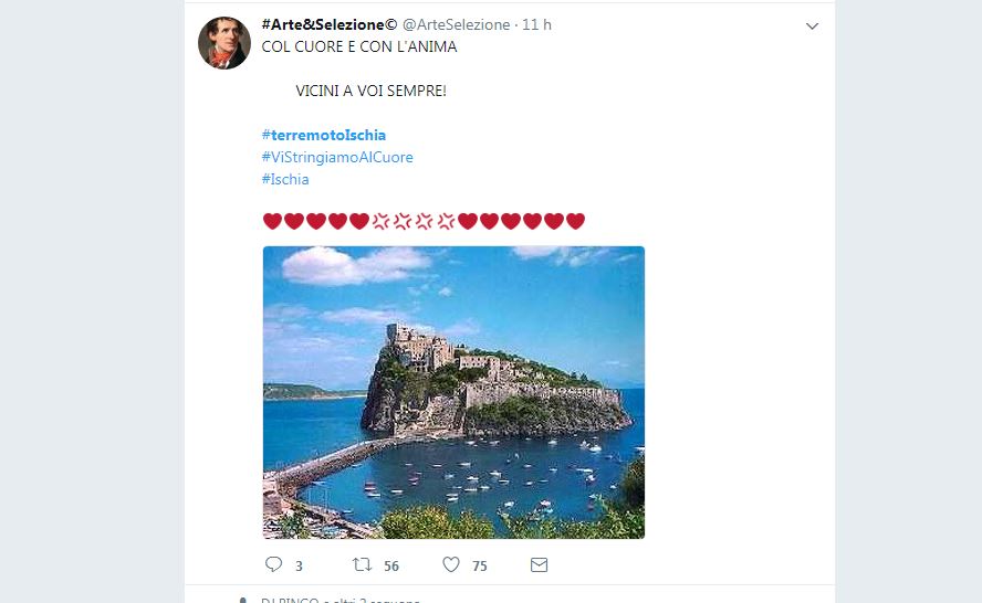 Terremoto a Ischia, la reazione dei social network Terremoto a Ischia, la reazione dei social network