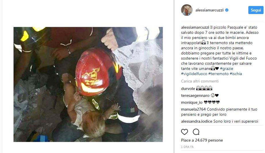 Terremoto a Ischia, la reazione dei social network
