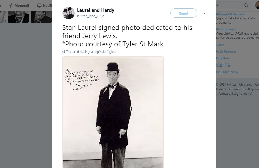 Hollywood (e non solo) piange la morte di Jerry Lewis