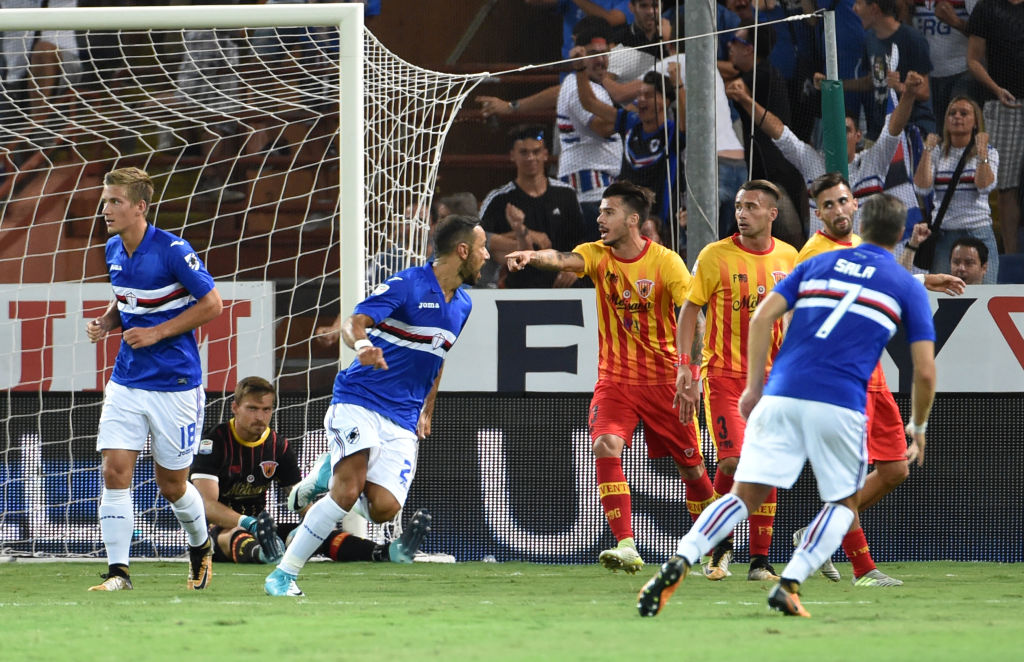 Sampdoria – Benevento 2-1: la partita in 10 foto
